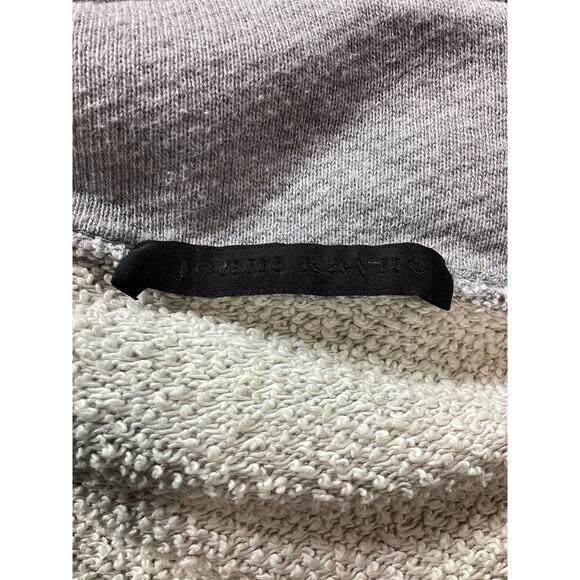 Jenni Kayne 'Half Zip' Grey Sweatshirt Size M - Picture 4 of 6